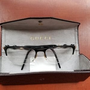 Gucci eyeglass frame and case